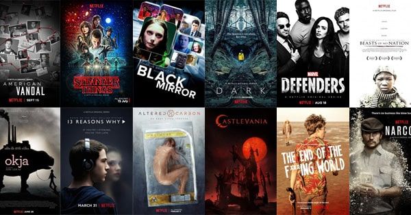 Top filme on sale netflix
