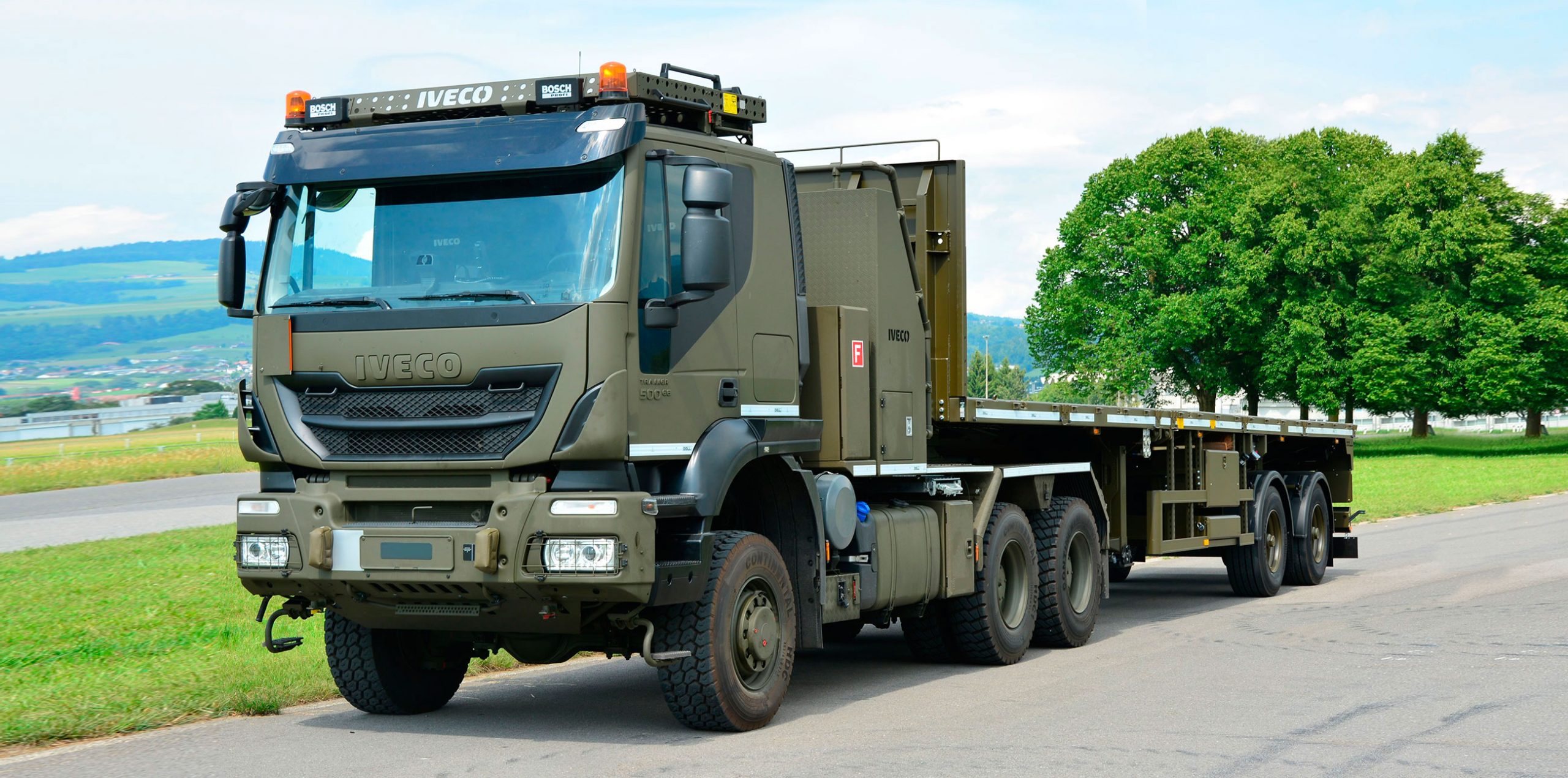 Primele autocamioane Iveco Defence asamblate la Petrești ajung în acest an la Armata Română