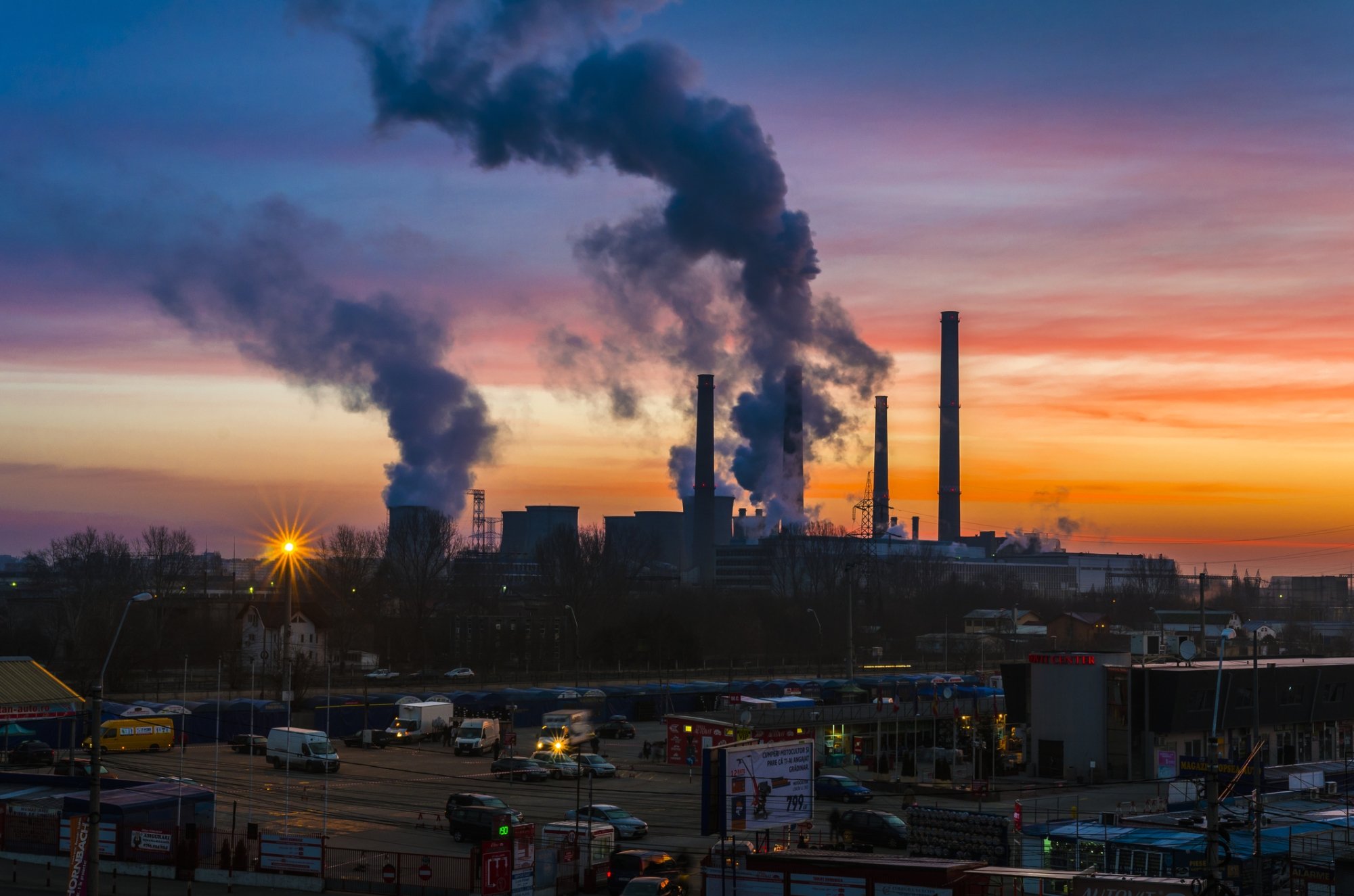 Creşteri importante ale concentraţiilor de poluanţi în București