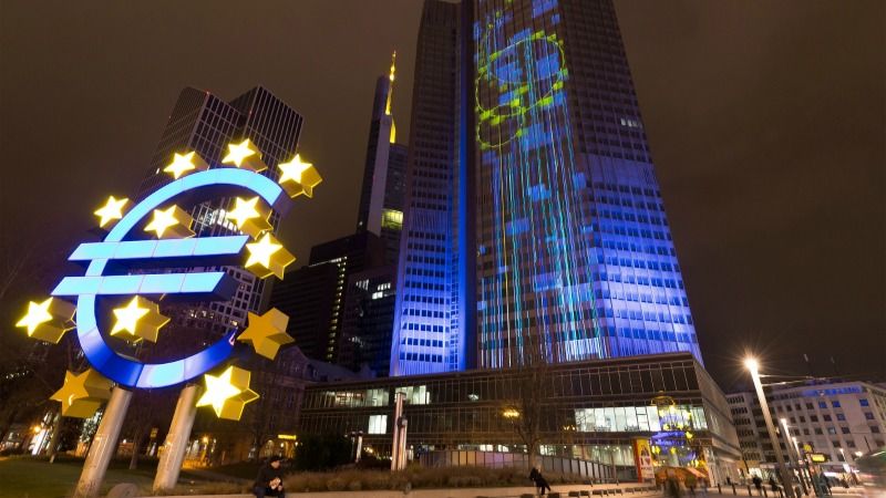 Banca Centrală Europeană anunță inflație mai mare și creștere economică mai mică în 2022