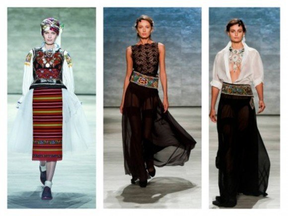 Colecție de modă inspirată din motive tradiționale românești, la New York Fashion Week