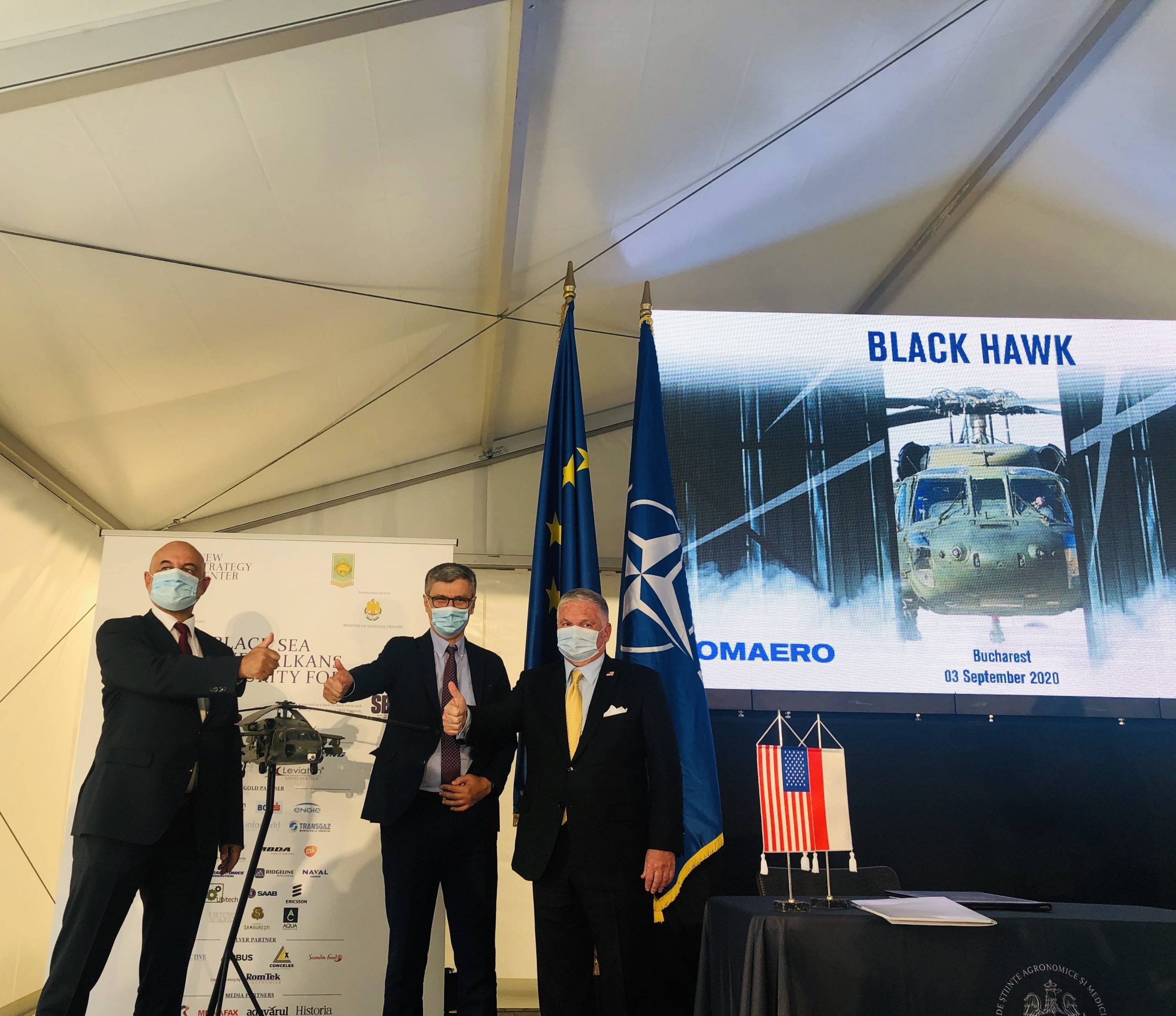 Achiziționarea de elicoptere Black Hawk, miza potențialului centru de întreținere de la Romaero