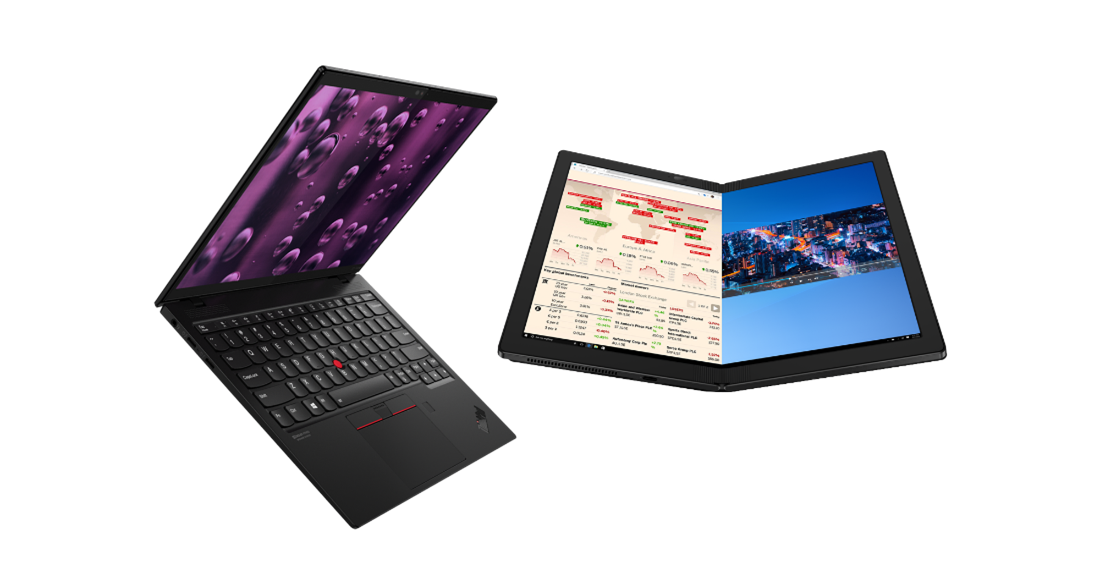 Inovație Lenovo: ThinkPad X1 Fold, primul laptop pliabil din lume