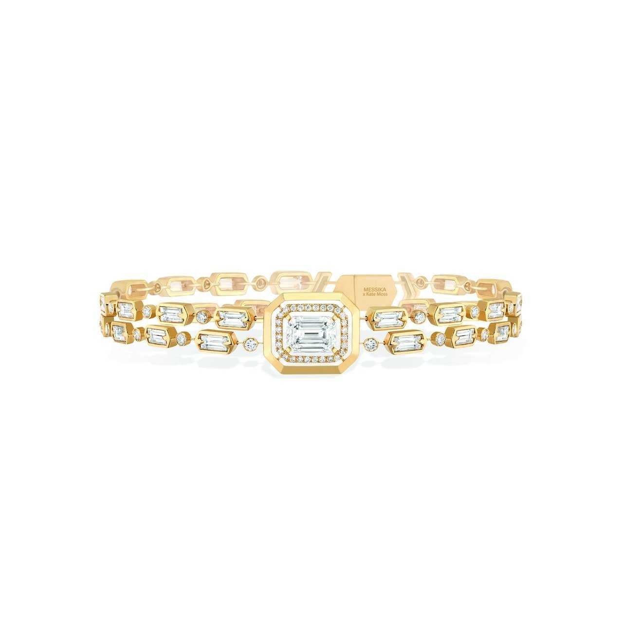 Kate Moss Yellow Gold and Diamond Bracelet