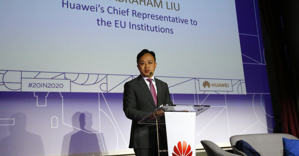 Abraham Liu, Huawei: Securitatea cibernetică este prea importantă pentru a fi folosită ca fotbal politic
