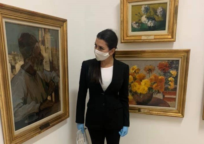 Elena Băsescu, gest inedit în campania electorală: a vizitat un muzeu de artă