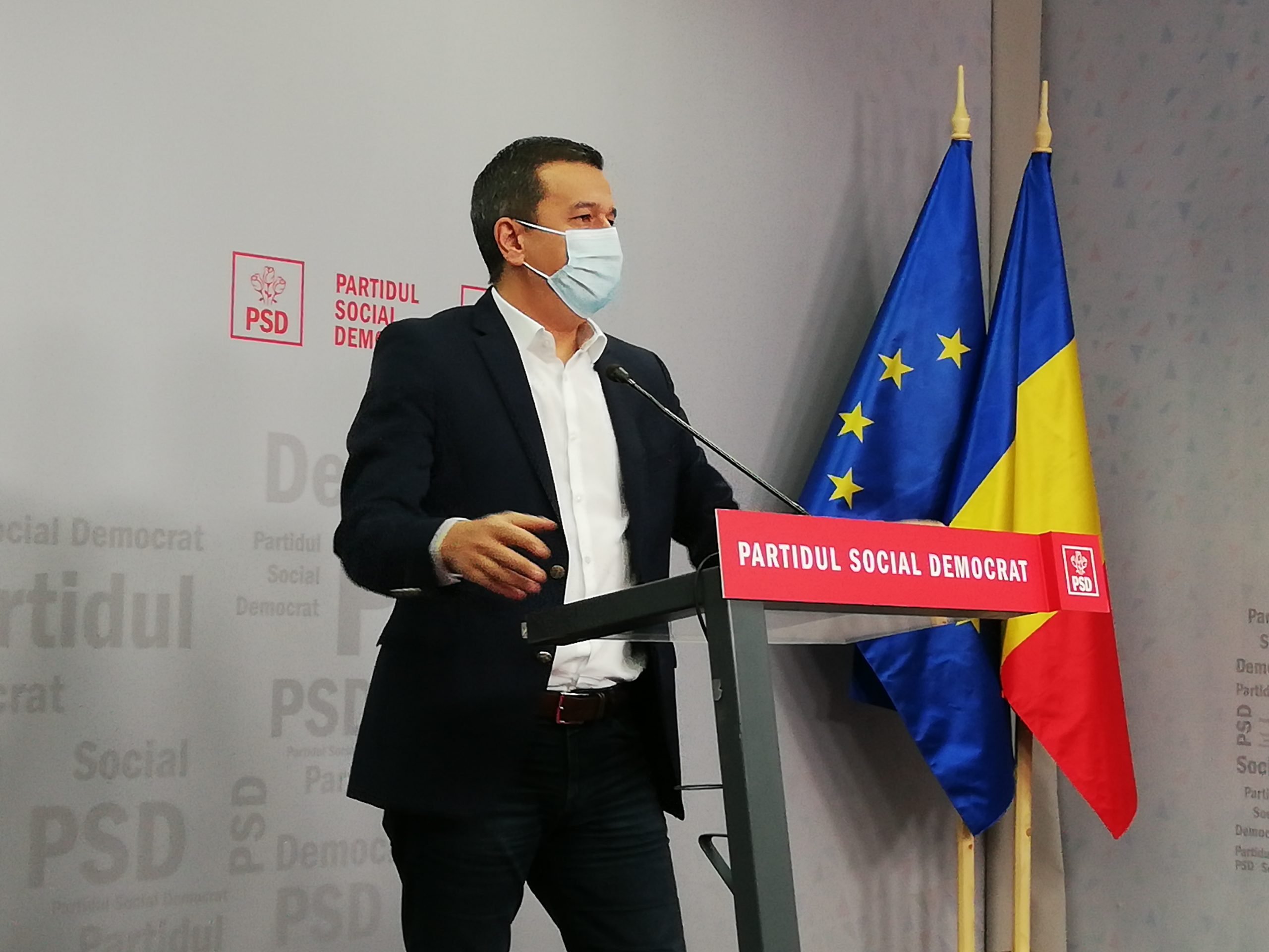Sorin Grindeanu: PSD va vota orice moțiune ajunge în plen. Așteptăm miniștrii USR Plus să își dea demisia din Guvern