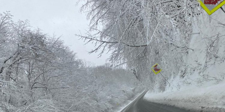 Viscol în județul Constanța: Trafic rutier îngreunat