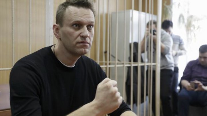 Navalnîi a făcut recurs la pedeapsa cu 3 ani și jumătate impusă de judecătorii ruși