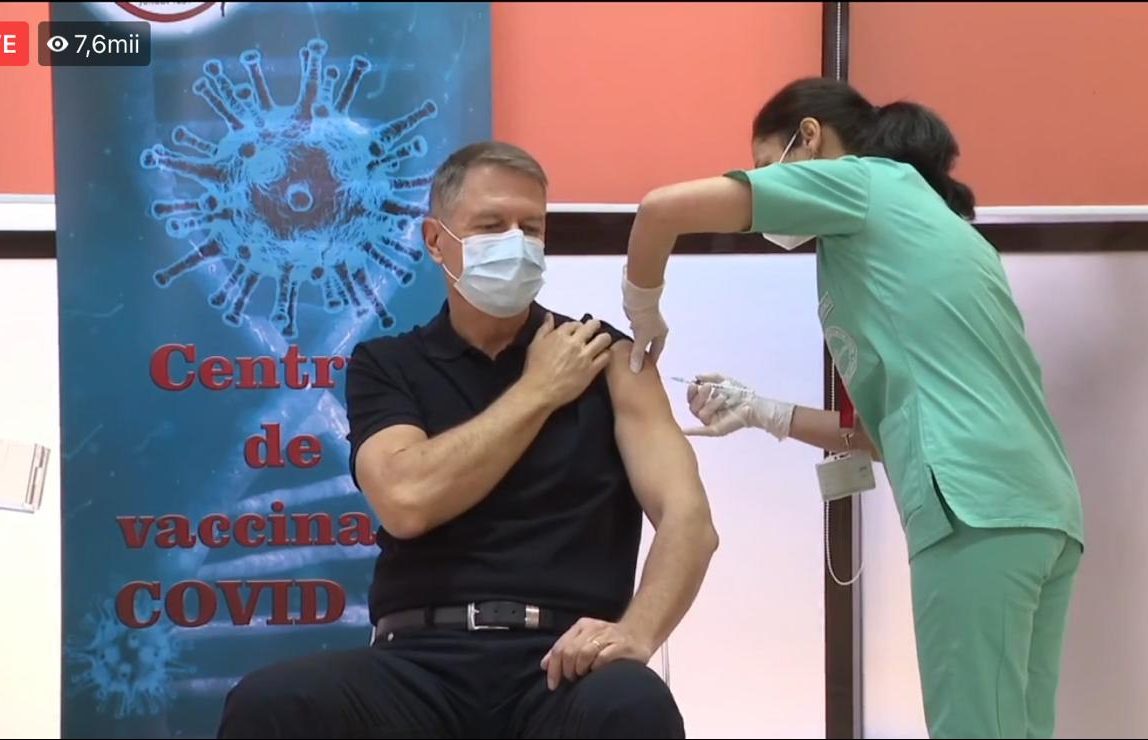 Klaus Iohannis, imunizat complet împotriva Covid-19