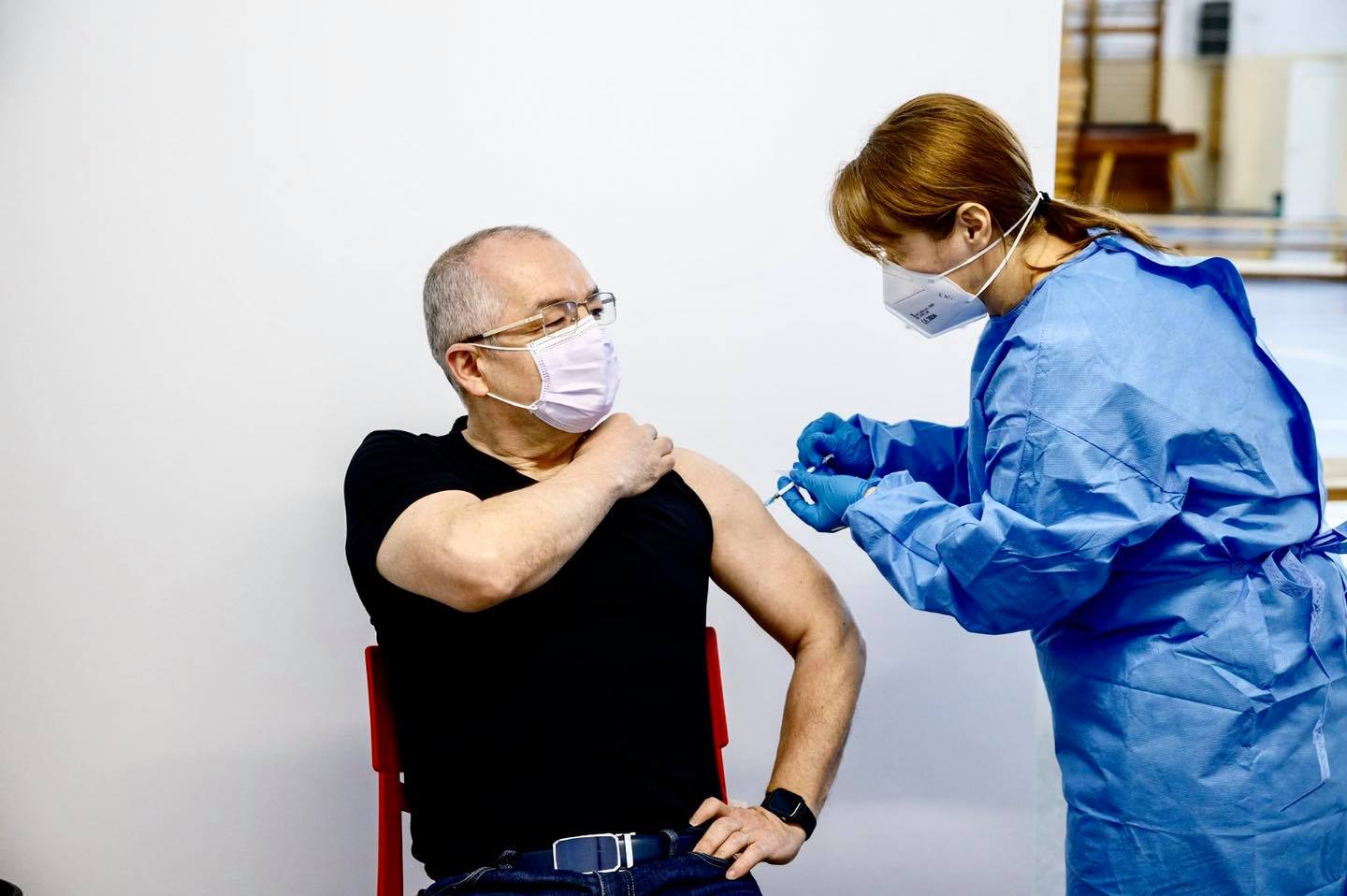 Primarul orașului Cluj-Napoca s-a vaccinat împotriva Covid-19 cu AstraZeneca