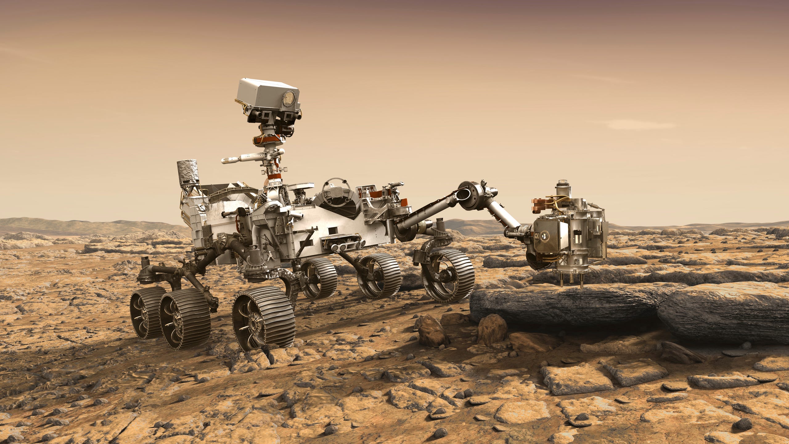 Ghinion: Roverul Perseverance nu a putut „lua” o mostră de rocă de pe Marte