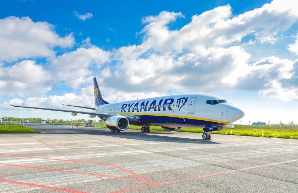 Ryanair lansează o nouă rută spre Danemarca din noiembrie