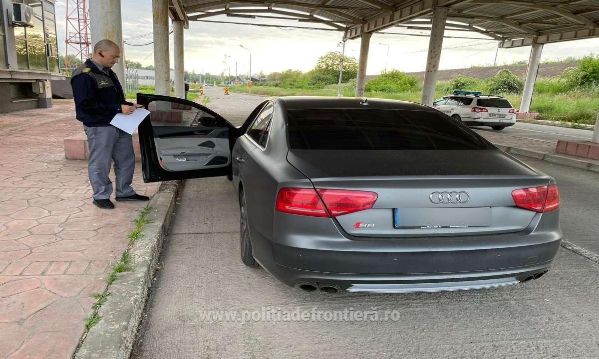 Mașină de 35 000 de euro furată din Germania, găsită în România
