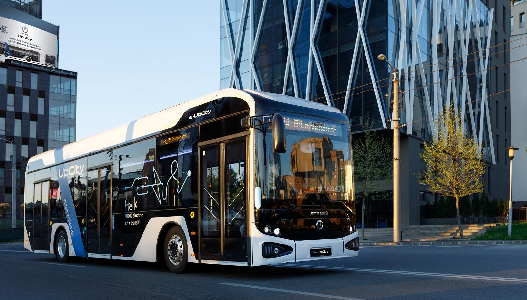 ATP Trucks a lansat e-UpCity, primul autobuz electric românesc