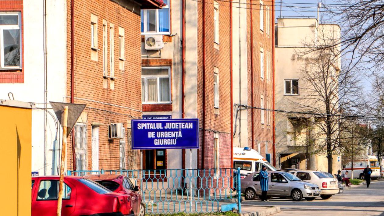 Un bărbat s-a aruncat de pe geamul Spitalului Județean Giurgiu