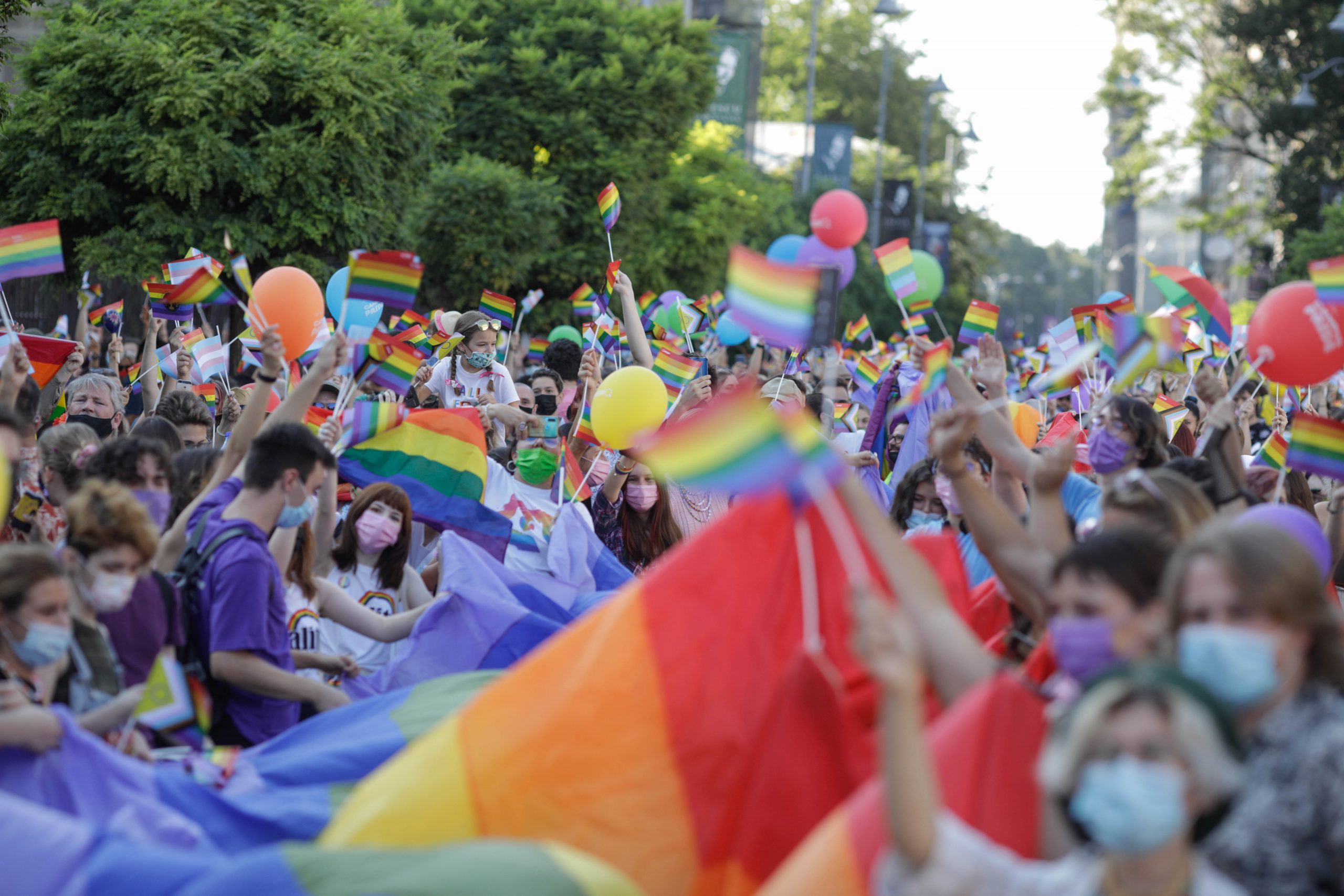 Bucharest Pride | Trafic rutier restricționat în Capitală / Peste 2 000 de persoane prezente (FOTO)