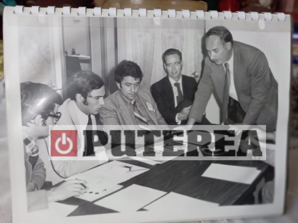 Nicu Ceaușescu în vizită la Centrul "General Atomic" de la San Diego