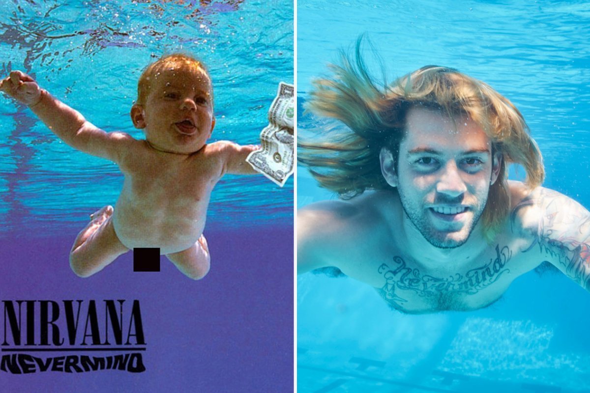 După 30 de ani: Bărbatul care a apărut ca bebeluș pe coperta albumului Nirvana a dat în judecată trupa!