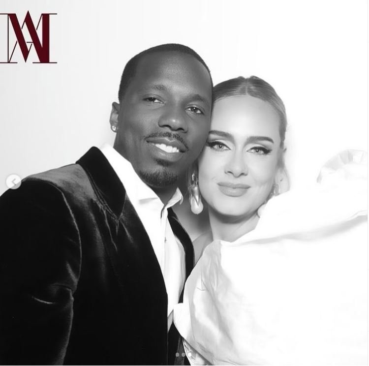 Adele și Rich Paul, sursa Instagram