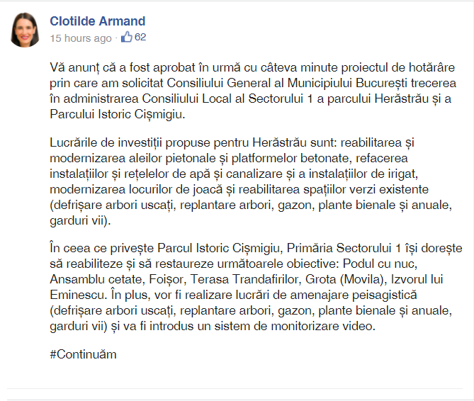 Sursa: Clotilde Armand/Facebook