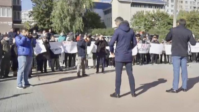 Republica Moldova: Manifestaţie la Chişinău după arestarea procurorului general