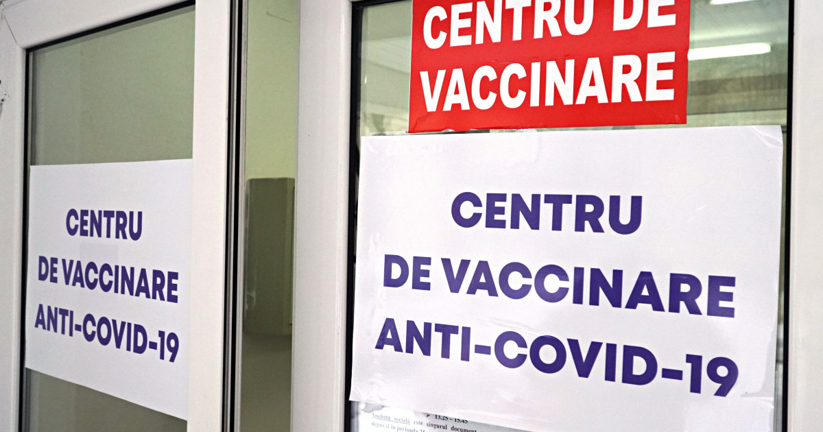 Unele centre de vaccinare, închise din cauza cererii reduse