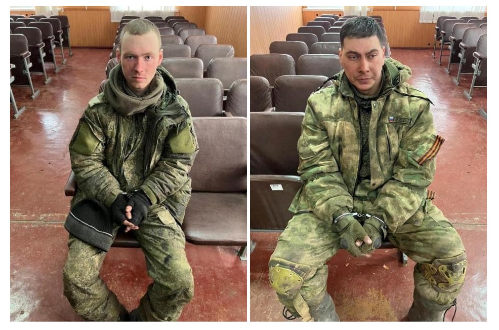 Doi soldați ruși s-au dus să ceară combustibil la o secție de poliție din Shevchenkovo, lângă Harkov
