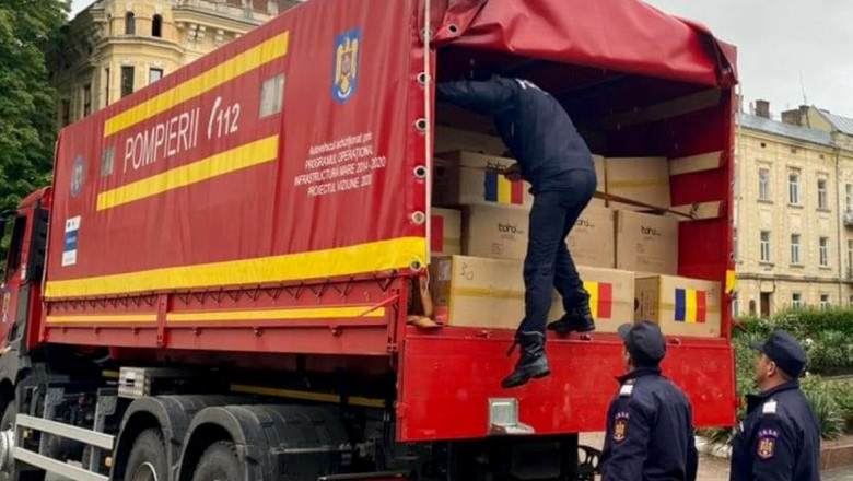 România trimite în Ucraina medicamente și dezinfectanți