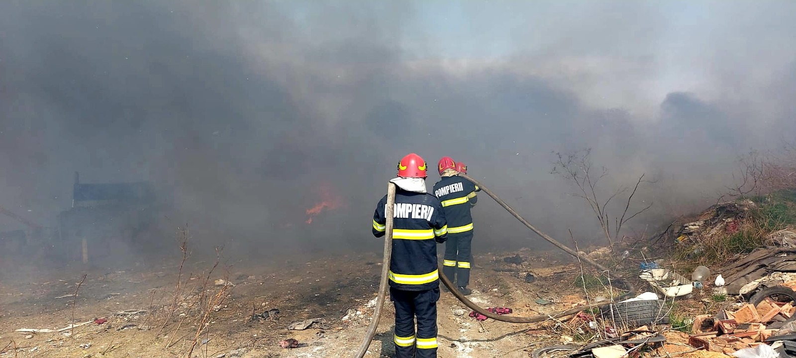 Giurgiu: 21 de incendii de vegetație, în două zile, în județ. Au ars 27 de hectare de teren, nu s-a găsit niciun vinovat