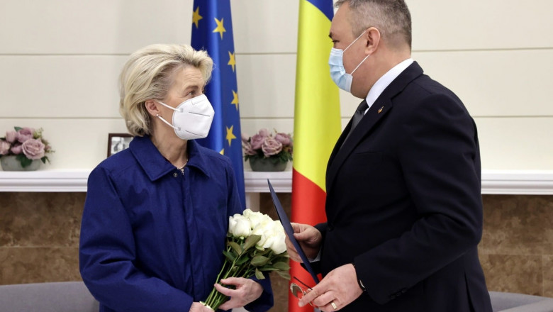 Războiul Rusia-Ucraina. Premierul Ciucă a discutat cu Ursula von der Leyen despre situația din Ucraina
