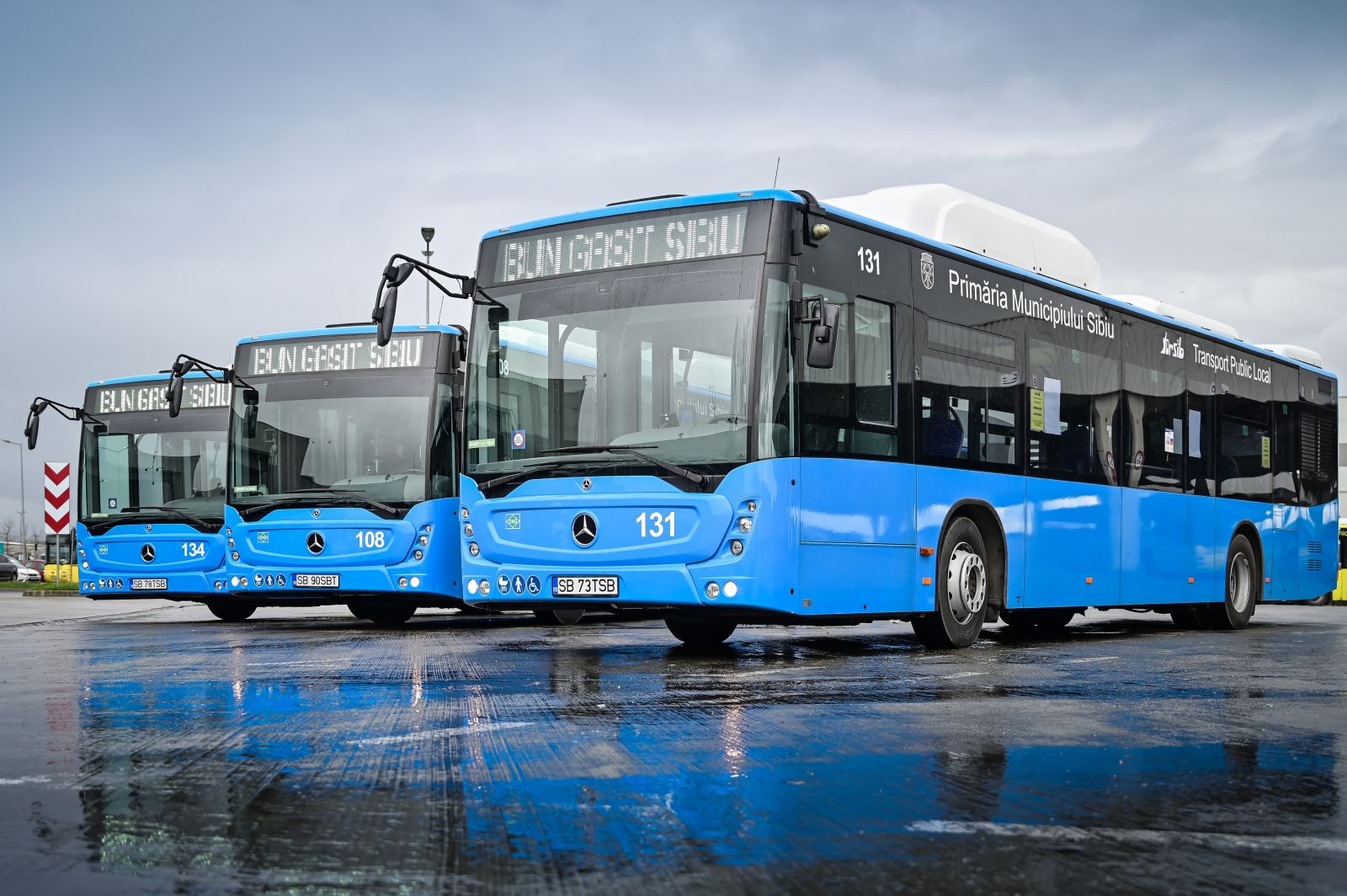 Radiate forget astronomy Sibiu: 40 de autobuze ecologice vor fi introduse pe trasee începând de  duminică