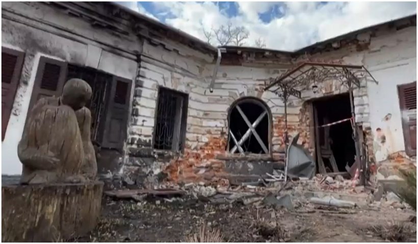 Vila în care a stat compozitorul Ceaikovski, distrusă (VIDEO)