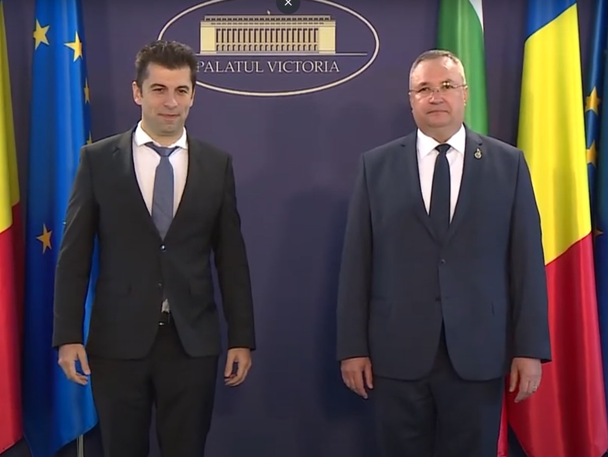 Premierul Nicolae Ciucă l-a primit la Palatul Victoria pe omologul bulgar Kiril Petkov