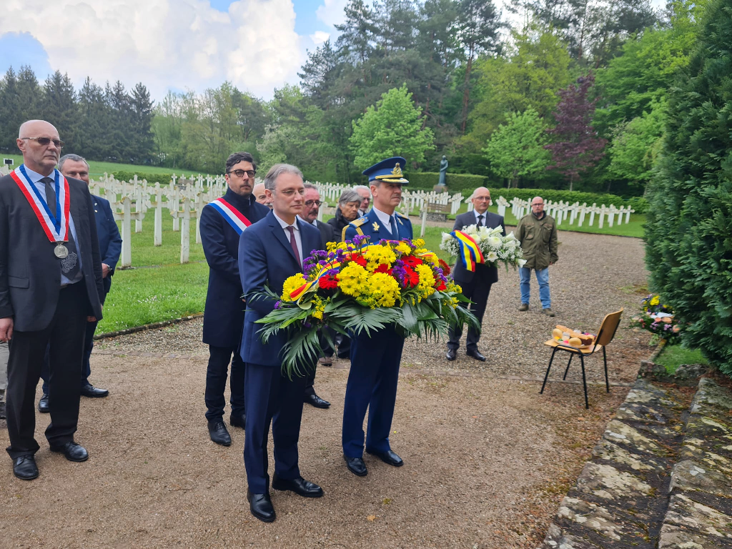 Soldații români din primul război mondial comemorați în Franța