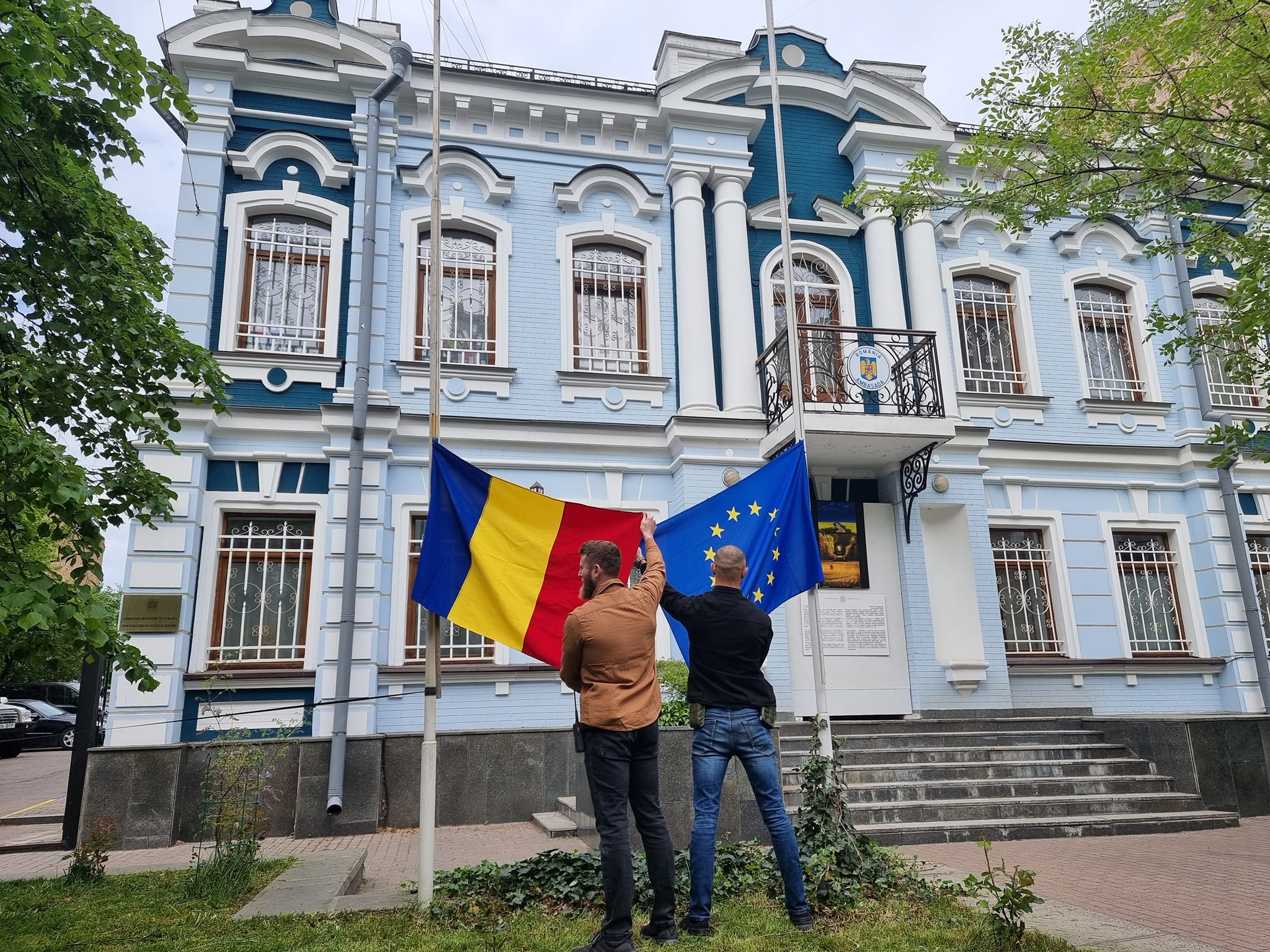 Ambasada României la Kiev și-a reluat activitate. „Alături de Ucraina în lupta îndrăzneaţă pentru libertate!”