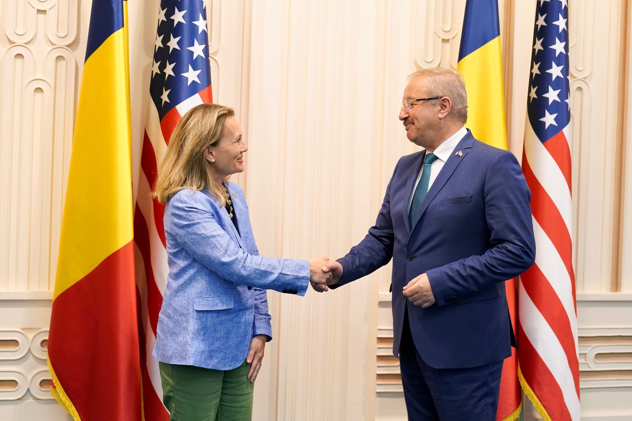 Ministrul Apărării – întâlnire cu ambasadoarea SUA la NATO; discuţii despre evoluţiile de securitate din regiune