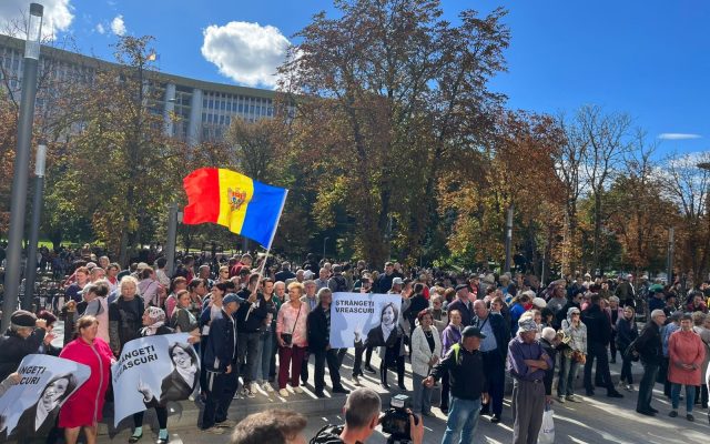 „Jos Maia Sandu! Jos Guvernul!”: Proteste în Republica Moldova (VIDEO)