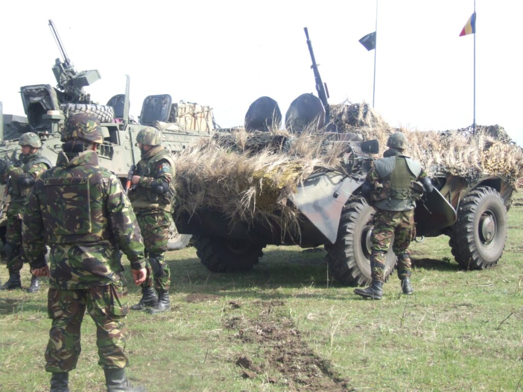 Exercitii militare Poligonul Smardan