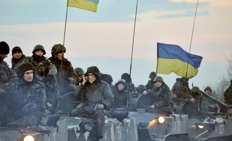 soldați tancuri război Ucraina