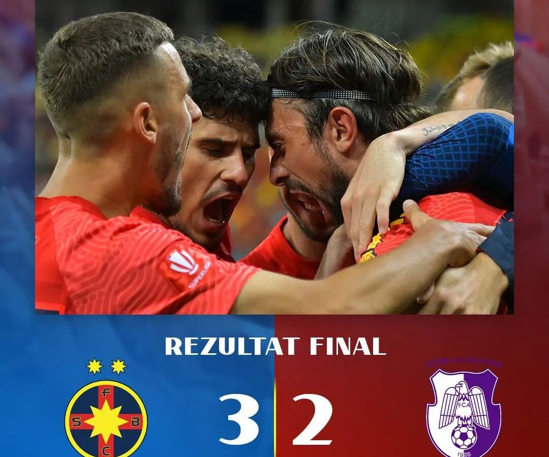 FCSB – FC Argeș 3-2, în Superligă. Cordea a înscris golul victoriei în minutul 87 (Video)
