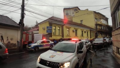 Incendiu la Spitalul Clinic de Urgență pentru Copii din Cluj-Napoca