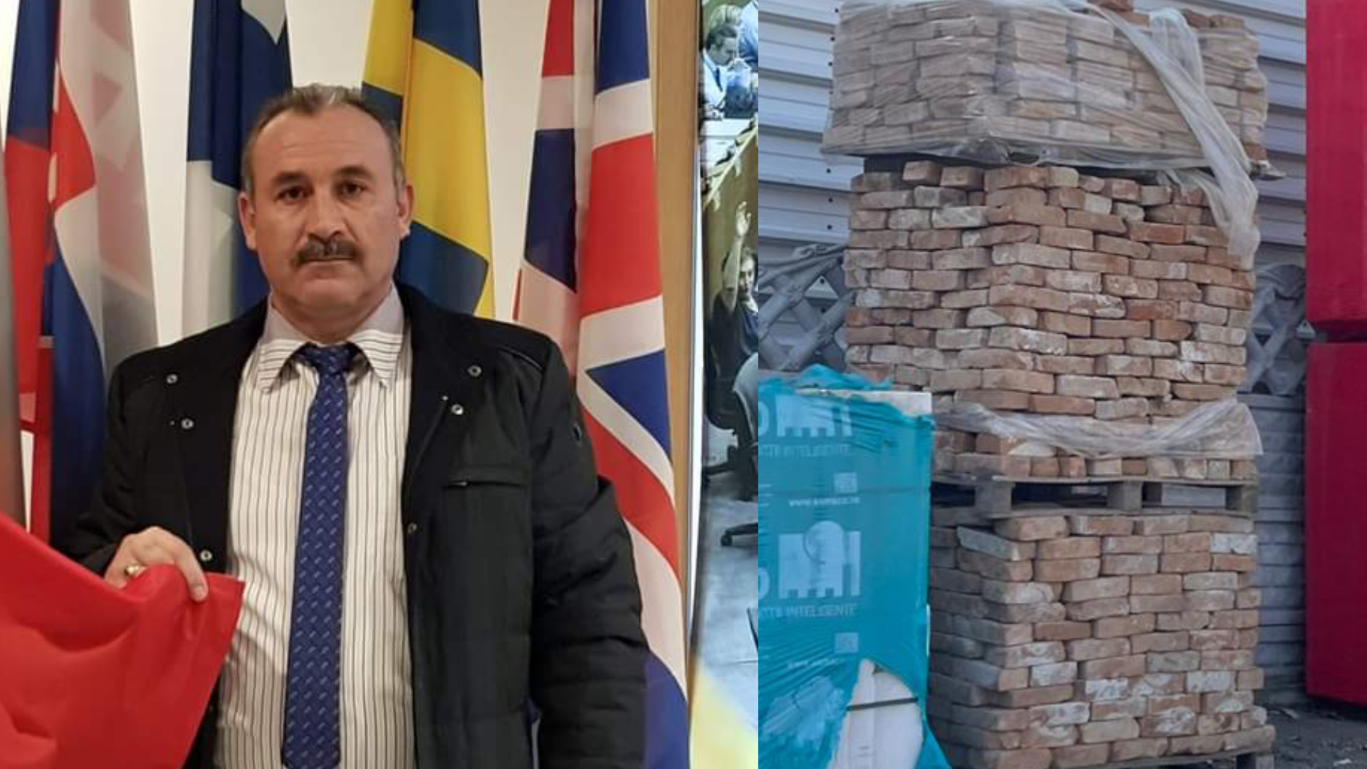 Primarul din Balta Alba a dărâmat căminul cultural și vinde cărămida la magazinul propriu