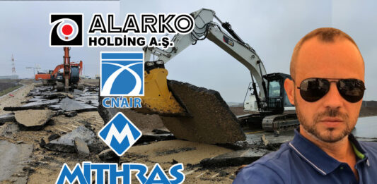 Catastrofa se confirmă pe autostrada A0 Alsim Alarko scoate asfaltul