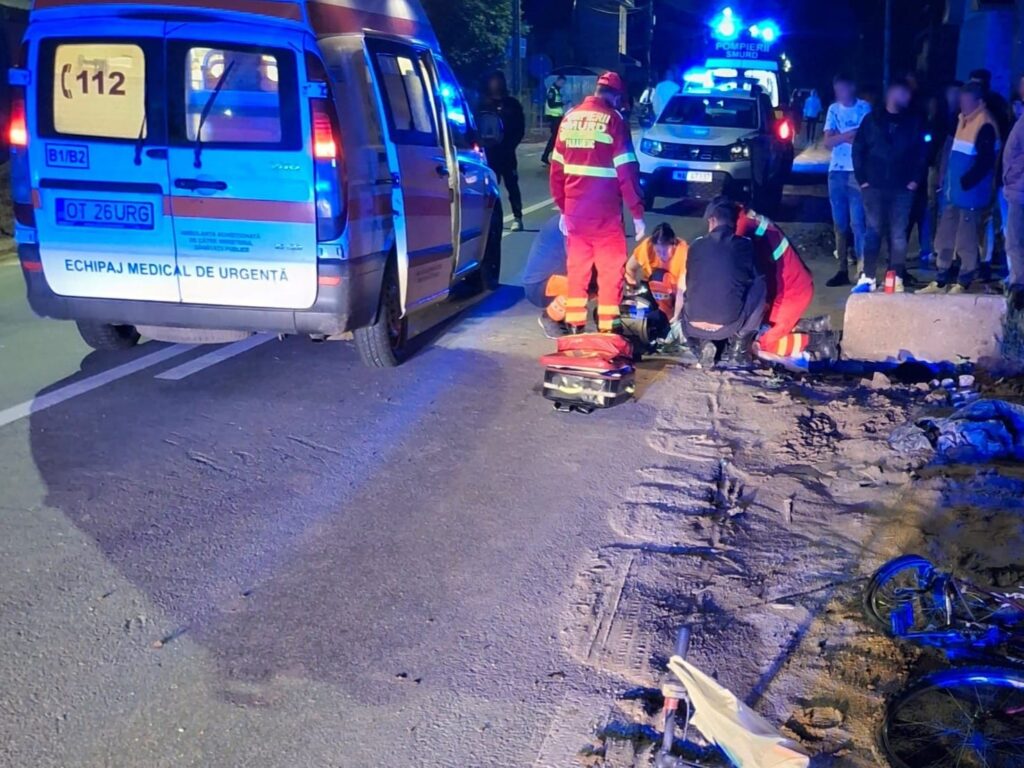 Tragedie în Olt. Un pieton a fost lovit mortal de o mașină