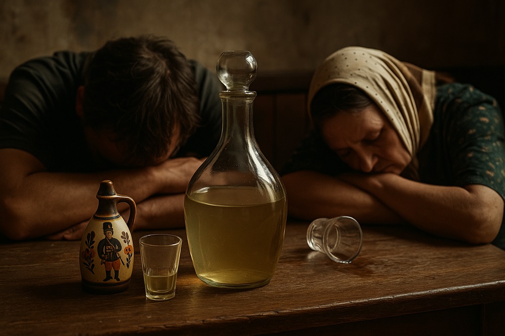 Alcoolul – regele vesel al prăbușirii: o formă de sinucidere