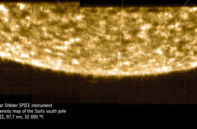 Revoluție în astronomie: Solar Orbiter dezvăluie pentru prima dată Polul Sud al Soarelui