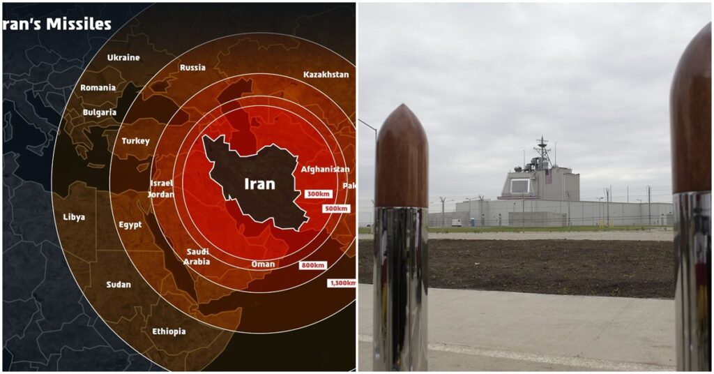 O hartă publicată de armata israelienă arată rolul strategic al scutului de la Deveselu în apărarea Europei