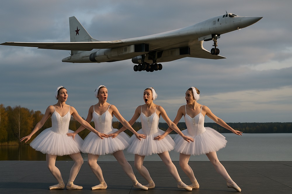 Lebedele albe au fugit departe, departe, departe… Rusia încearcă să-și ascundă bombardierele strategice