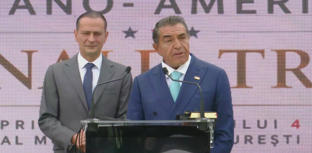 VIDEO | Trimisul lui Trump l-a sunat în direct pe Nicușor Dan, de pe șantierul parcului „Donald Trump”